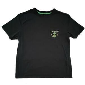 Chubbies Navy Pocket Tee - L